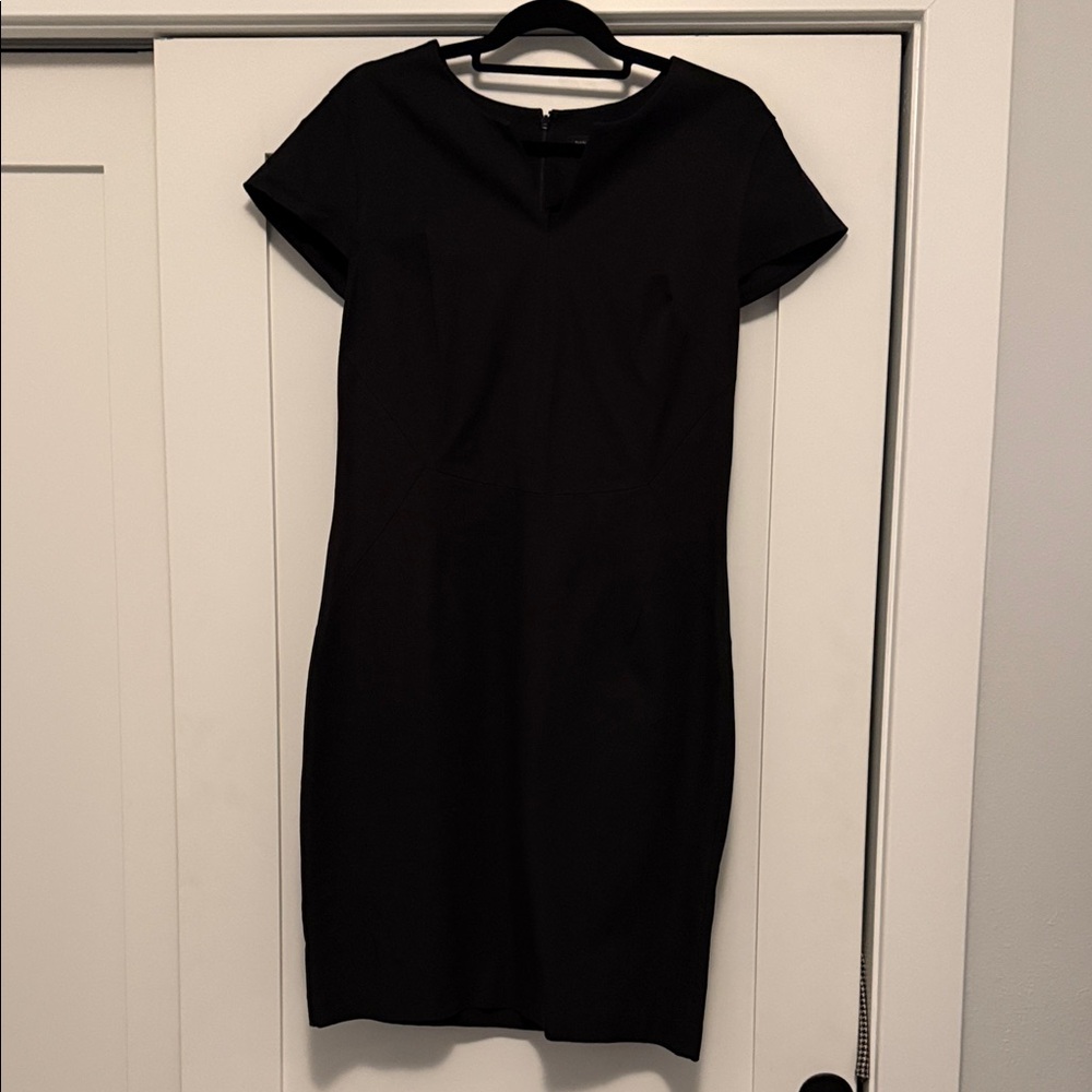 Banana Republic Elegant Black Mini Dress
